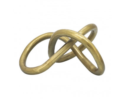 Sagebrook 9" Metal Knot