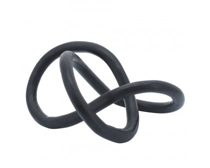 Sagebrook 9" Metal Knot