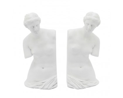 Sagebrook 11" Resin Greek Godess (Set Of 2)