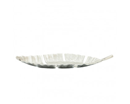 Sagebrook 22" Metal Leaf Tray