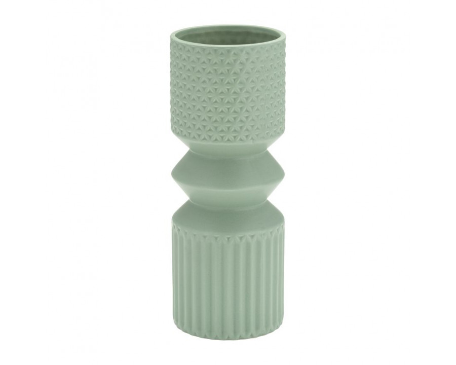 Sagebrook 11" Mallet Vase - Dark Sage