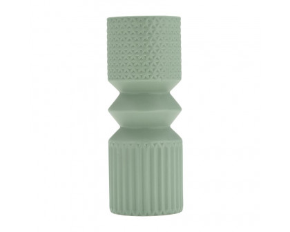 Sagebrook 11" Mallet Vase - Dark Sage