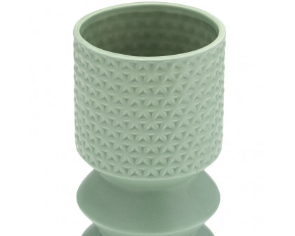 Sagebrook 11" Mallet Vase - Dark Sage