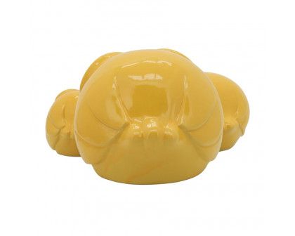 Sagebrook 8" Ceramic Owls (Set Of 3) - Yellow