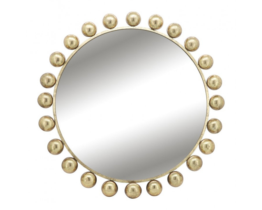 Sagebrook Metal Round Mirror