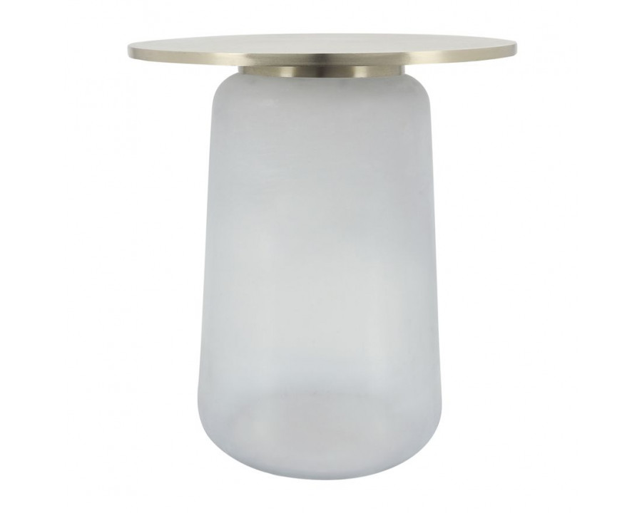 Sagebrook - Side Table Glass Base in Clear