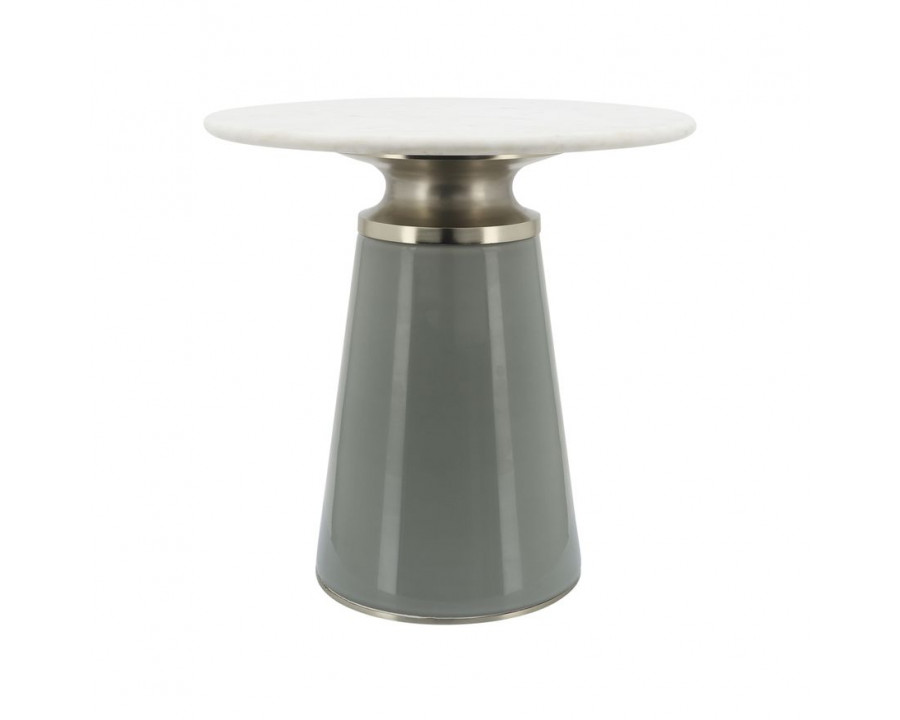 Sagebrook 18" Nebular Side Table - Gray