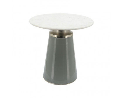 Sagebrook 18" Nebular Side Table - Gray