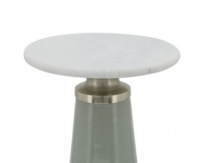 Sagebrook 21" Nebular Side Table - Gray