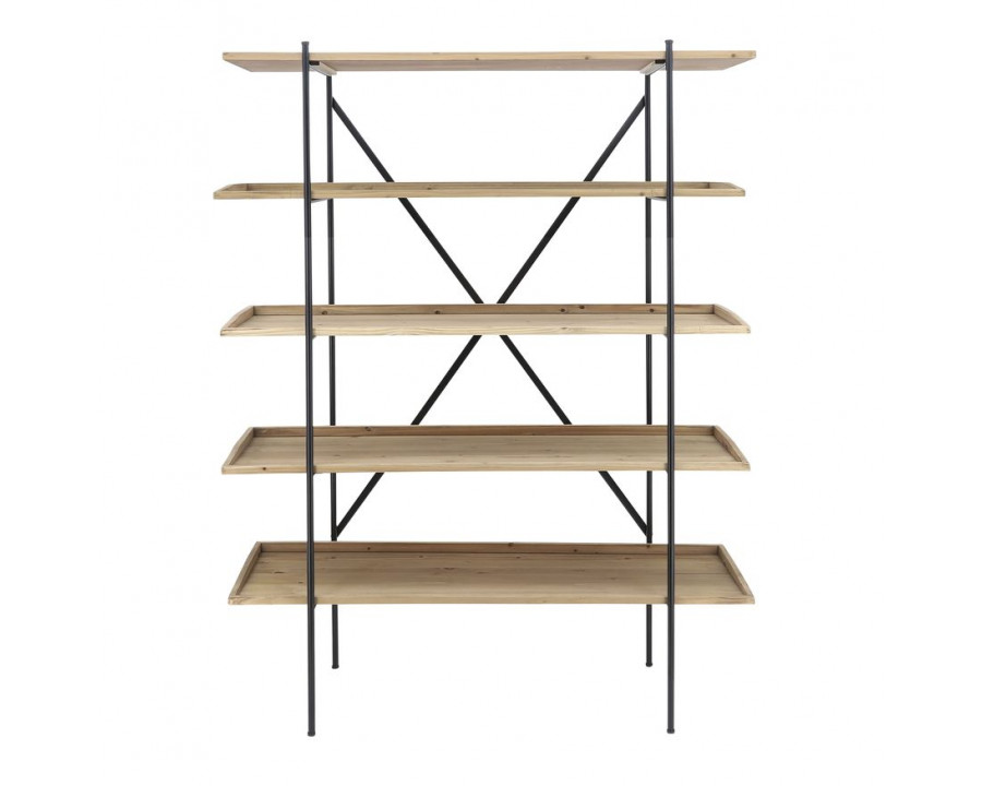 Sagebrook - Wood/Metal 5-Layered Shelf