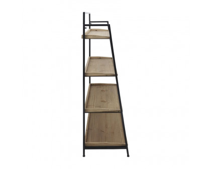 Sagebrook - Wood/Metal Folding 4-Layered Shelf