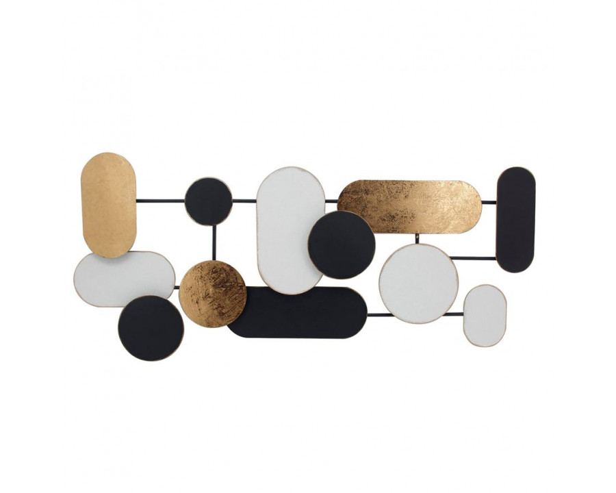 Sagebrook - Metal Wall Decor Ovals in Multi