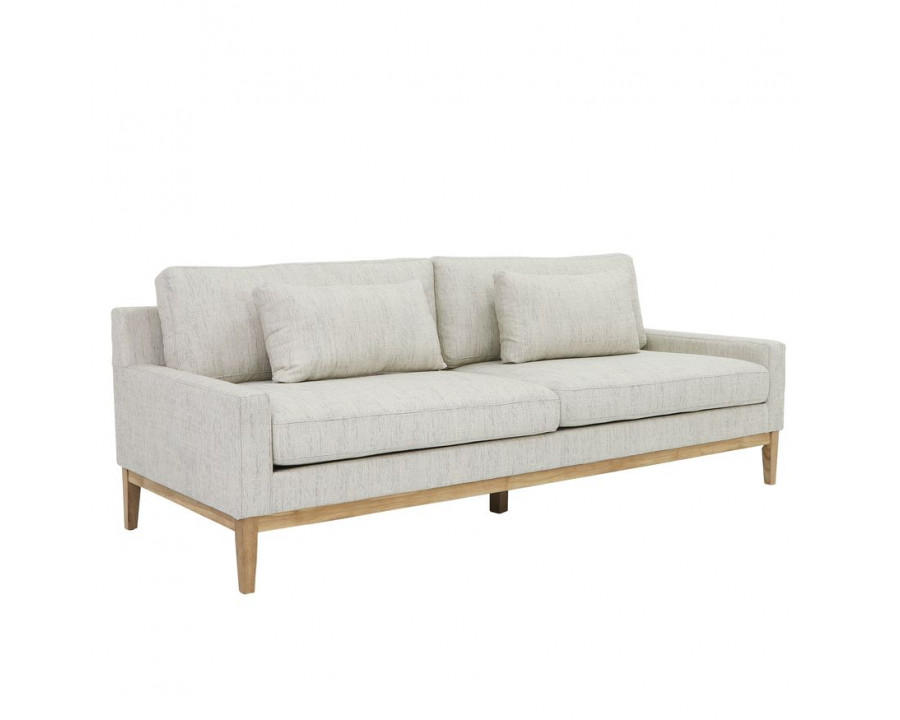 Sagebrook - 3-Seater Wood Bolstered Sofa