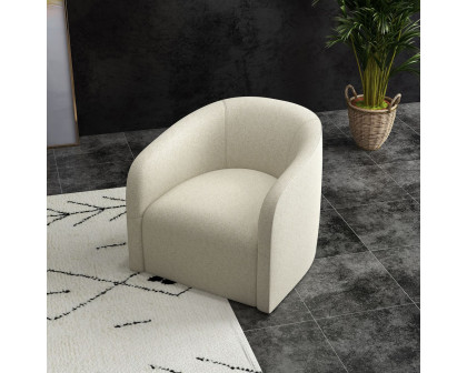 Sagebrook™ Barrel Arm Chair - Beige