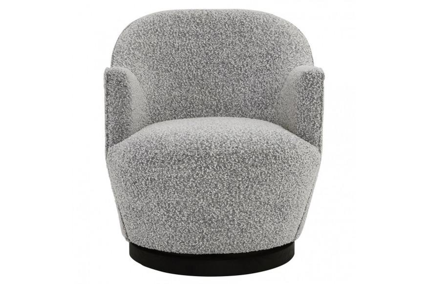 Sagebrook™ Wood Swivel Chair - Salt & Pepper