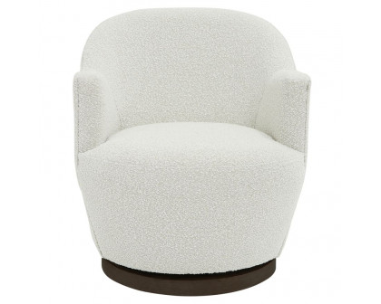 Sagebrook™ Wood Swivel Chair - Ivory