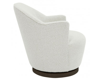 Sagebrook™ Wood Swivel Chair - Ivory