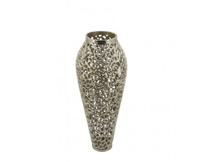 Sagebrook 26" Metal Cut-out Vase