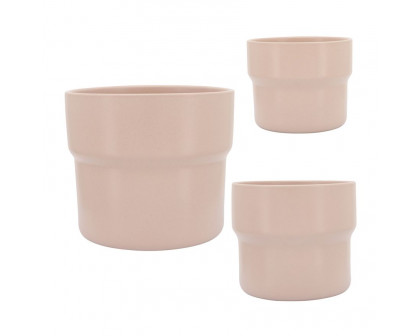 Sagebrook 7"/9"/10" Ceramic Mushroom Planters (Set Of 3)