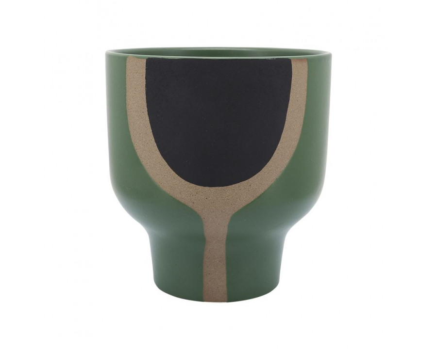 Sagebrook 10" Ceramic Mushroom Planter