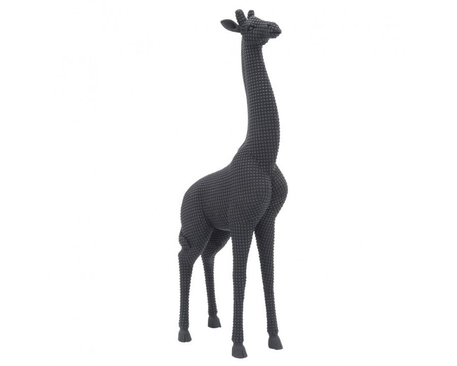 Sagebrook - 19" Resin Giraffe Table Accent in Black