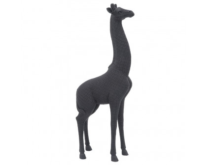 Sagebrook - 19" Resin Giraffe Table Accent in Black