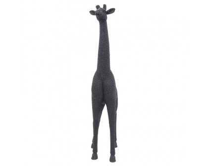 Sagebrook - 19" Resin Giraffe Table Accent in Black