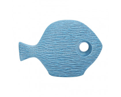 Sagebrook 14" Ceramic Textured Fish