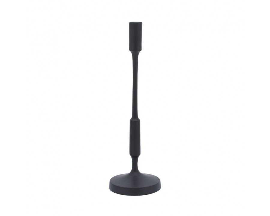 Sagebrook 16" Metal Taper Candle Holder - Black