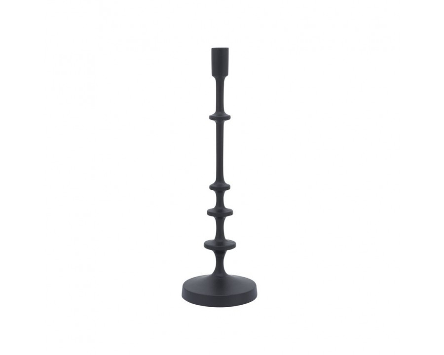 Sagebrook 17" Metal Taper Candle Holder - Black