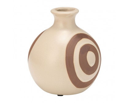 Sagebrook 7" Ceramic Abstract Vase