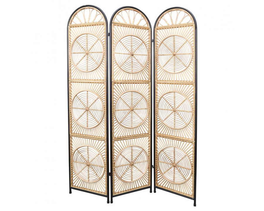 Sagebrook Rattan Screen Divider