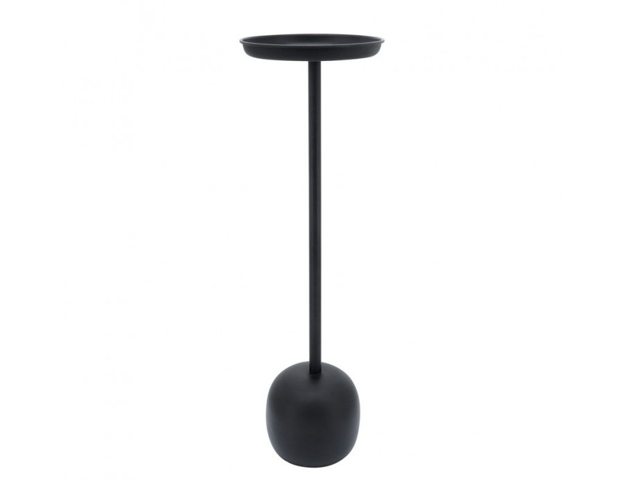 Sagebrook Metal Drink Table - Black