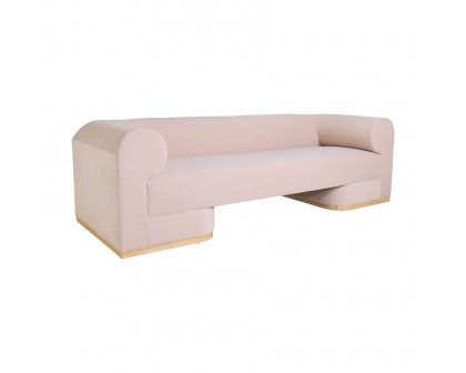 Sagebrook - 3-Seater Wood Bolstered Sofa