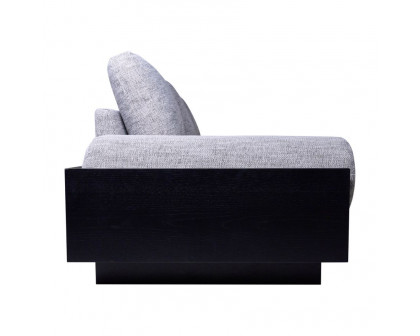 Sagebrook - 3-Seater Bolster Sofa With Wood Base