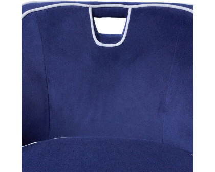 Sagebrook Two-toned Accent Chair - Dark Blue