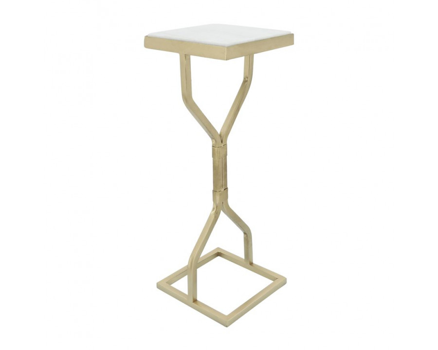 Sagebrook - Square Drink Table in Gold