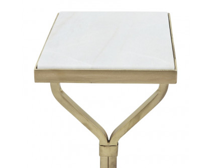 Sagebrook - Square Drink Table in Gold