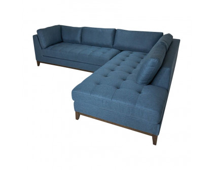 Sagebrook - Modern Fixed Corner Sofa