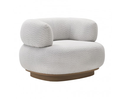 Sagebrook™ Modern Round-Back Chair - Ivory