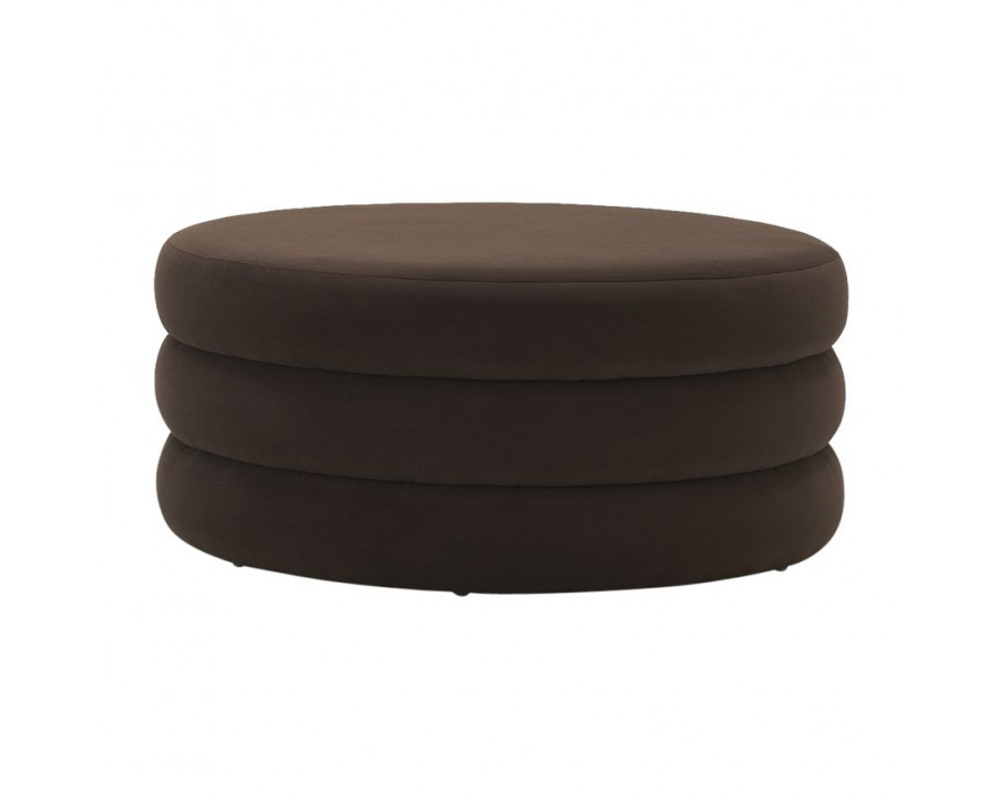 Sagebrook - Brown Triple Tiered Ottoman