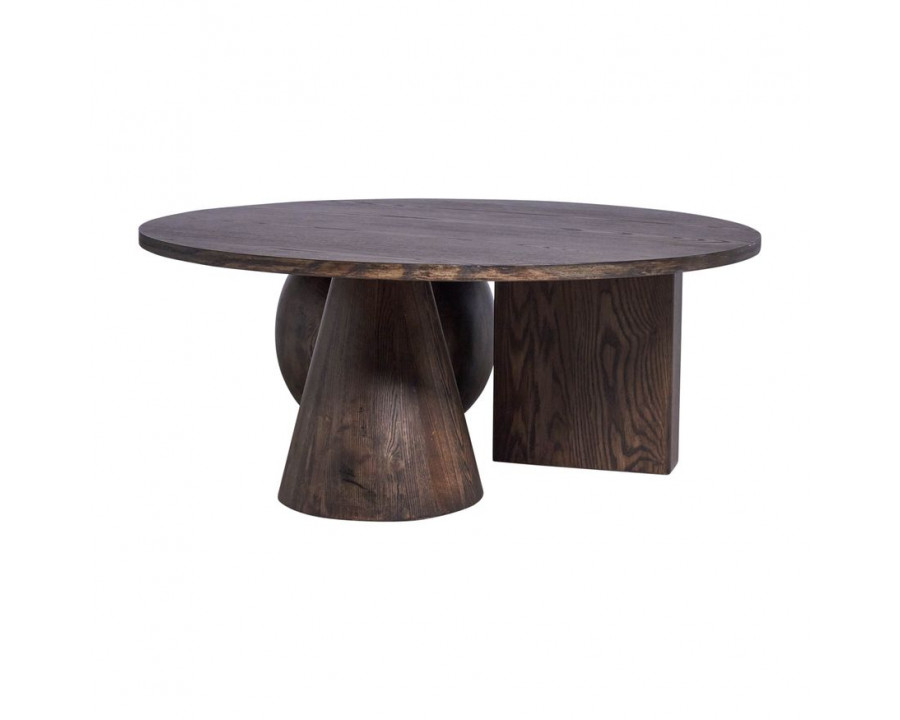 Sagebrook - Geometric Shaped Legs Coffee Table