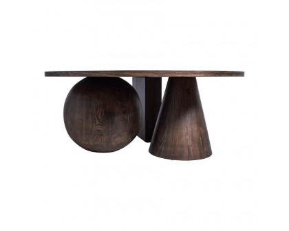 Sagebrook™ Geometric Shaped Legs Coffee Table