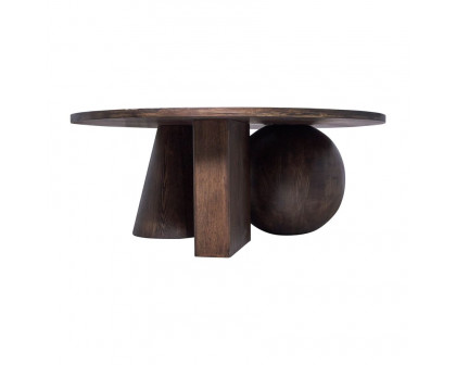 Sagebrook™ Geometric Shaped Legs Coffee Table