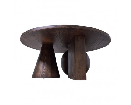 Sagebrook™ Geometric Shaped Legs Coffee Table