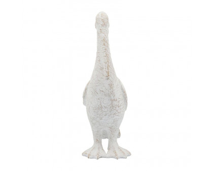 Sagebrook - 14" Ceramic Standing Pelican in White