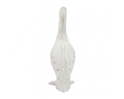 Sagebrook - 14" Ceramic Standing Pelican in White