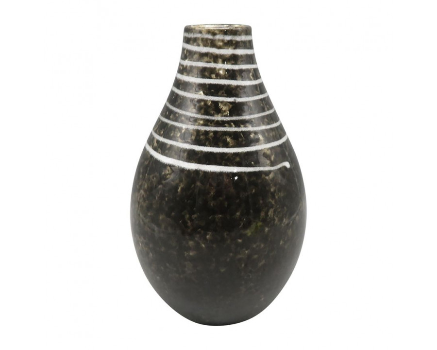 Sagebrook 10" Ceramic Primeval Vase