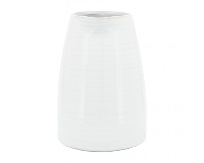 Sagebrook - 8" Ceramic Pitcher in White