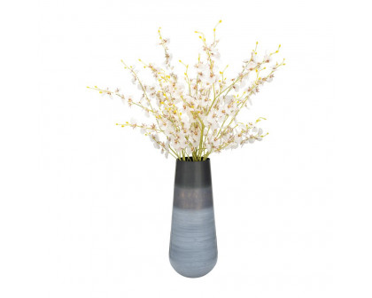 Sagebrook - 18" Metal Alabastron Vase in Multi